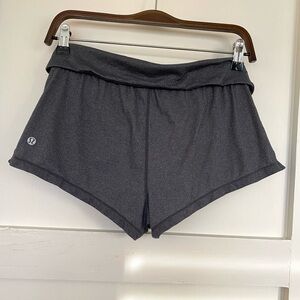lululemon athletica Women's Charcoal Athletic Shorts